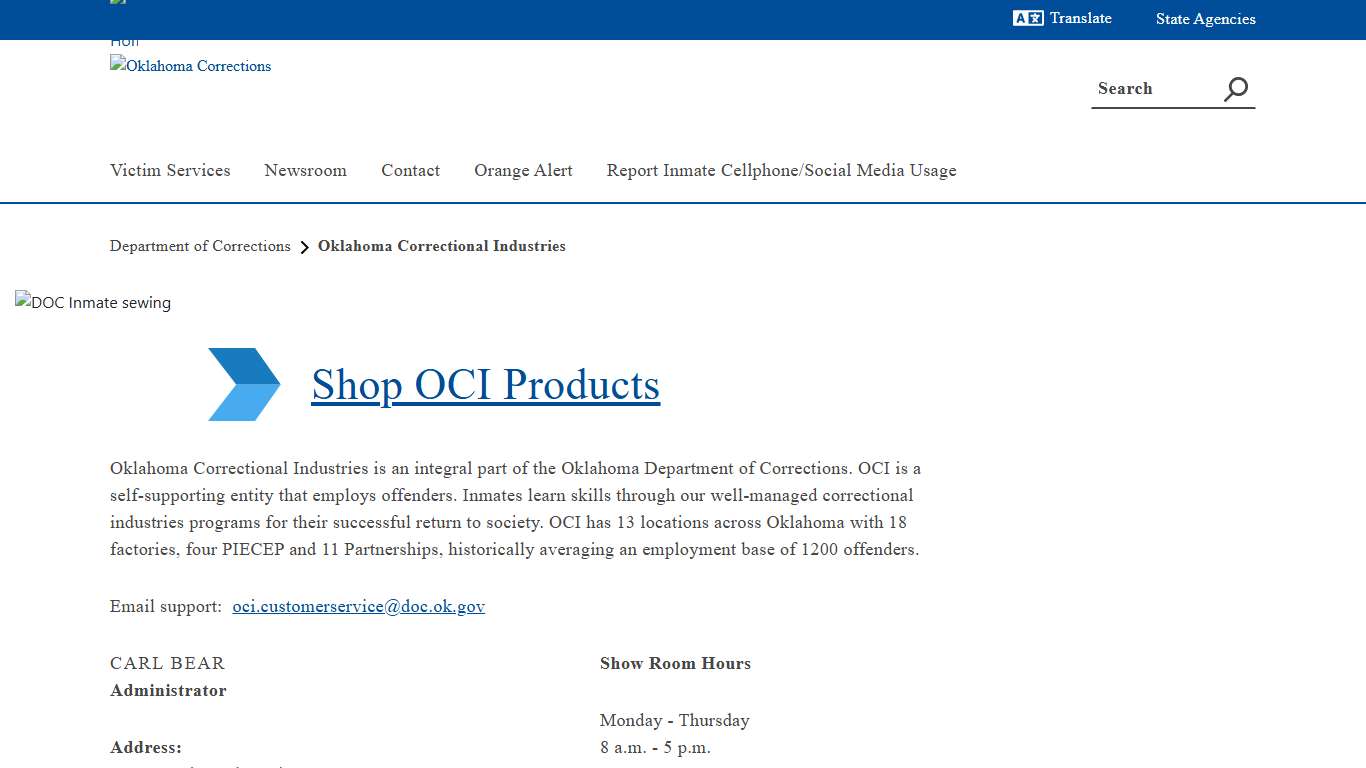 Oklahoma Correctional Industries